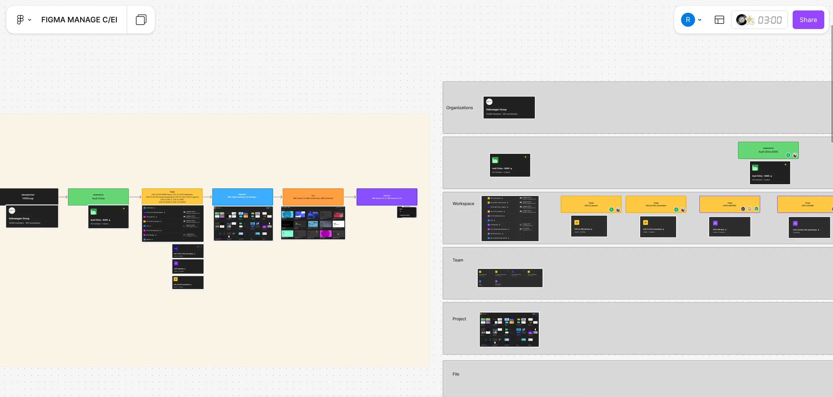 Settings information architecture and interaction flow
