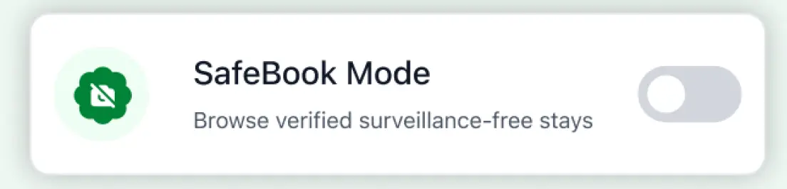 SafeBook mobile mode toggle
