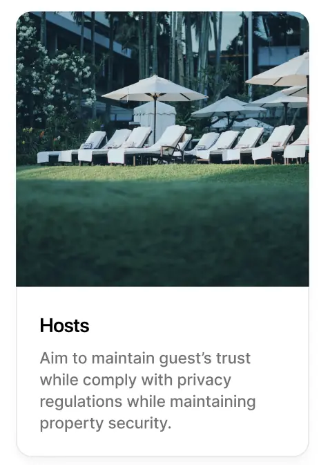 Hosts stakeholder card
