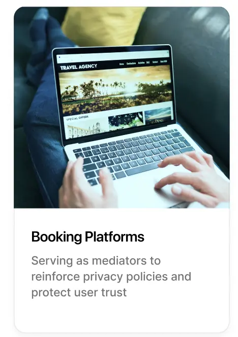 Booking Platforms stakeholder card